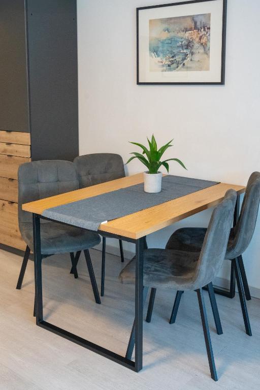 Posezení v ubytování Apartment Seezeit