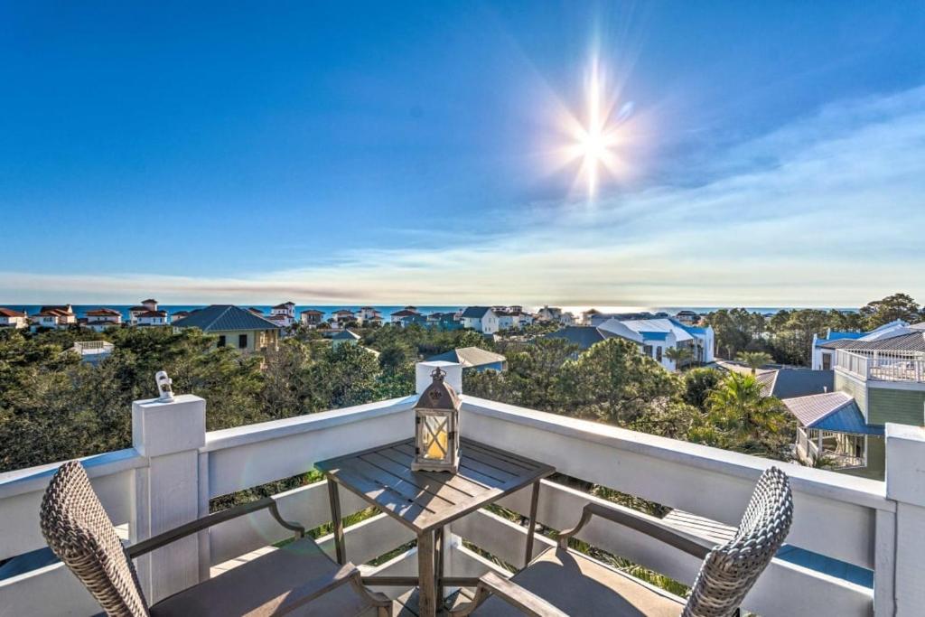 3BD 3BA Santa Rosa Beach Oasis w Rooftop Deck Gulf View, Santa Rosa ...