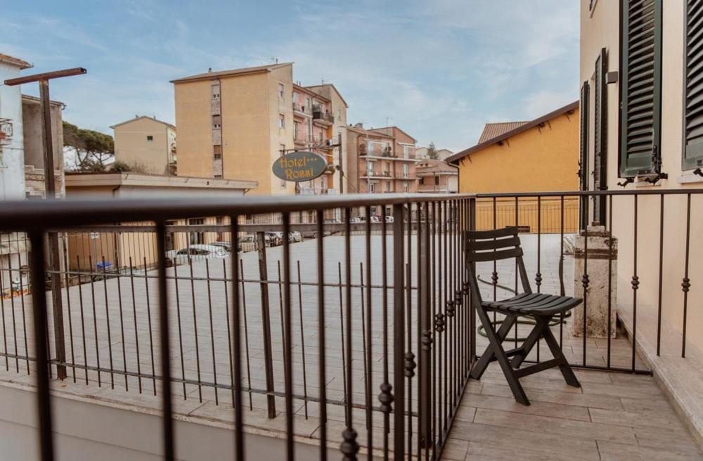 Balkón nebo terasa v ubytování Hotel Rossi