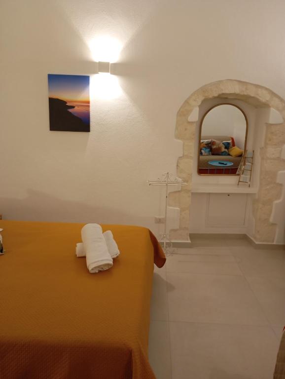 Postel nebo postele na pokoji v ubytování B&b La Fontana