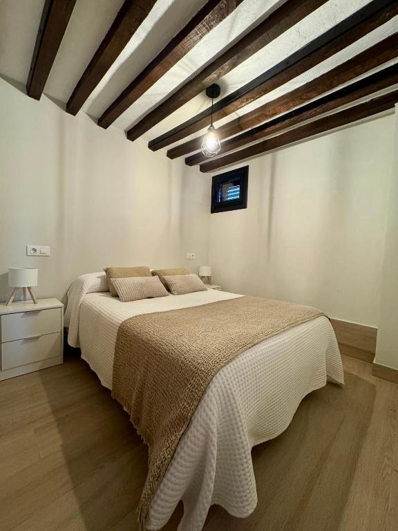 Postel nebo postele na pokoji v ubytování Casa Cuartel