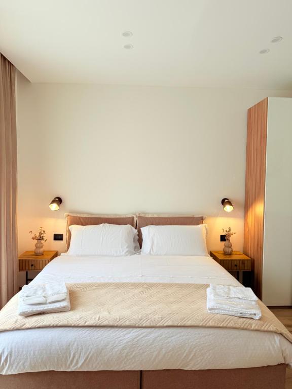 Postel nebo postele na pokoji v ubytování Bala Dream House