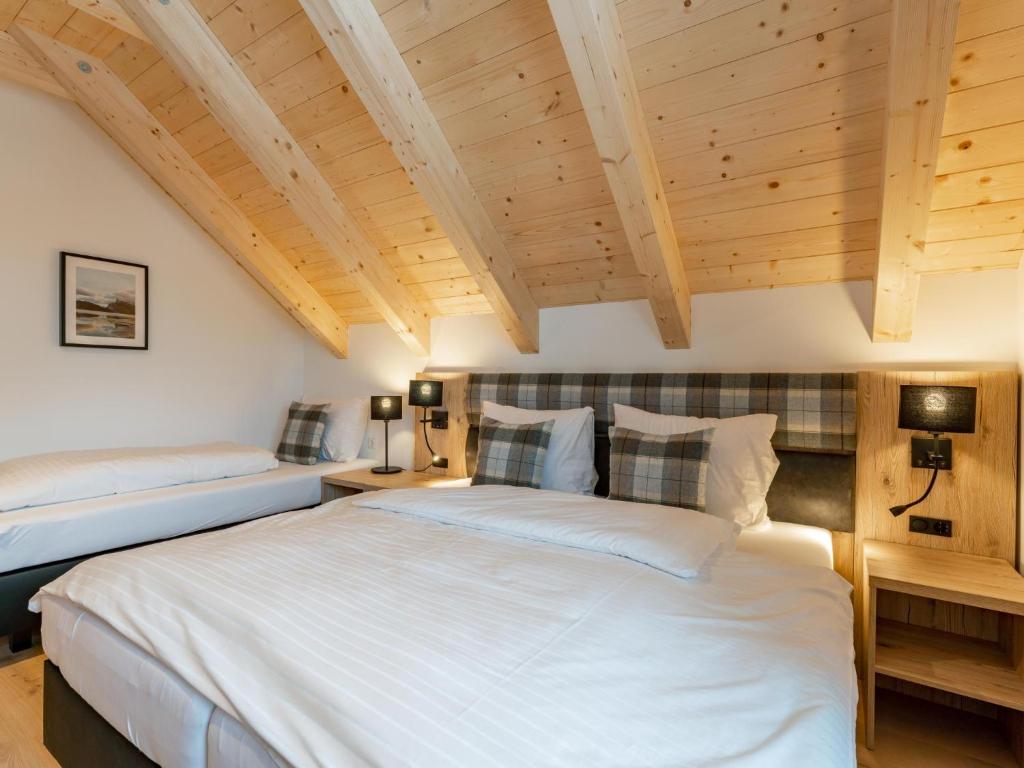 Postel nebo postele na pokoji v ubytování Chalet Pretzel