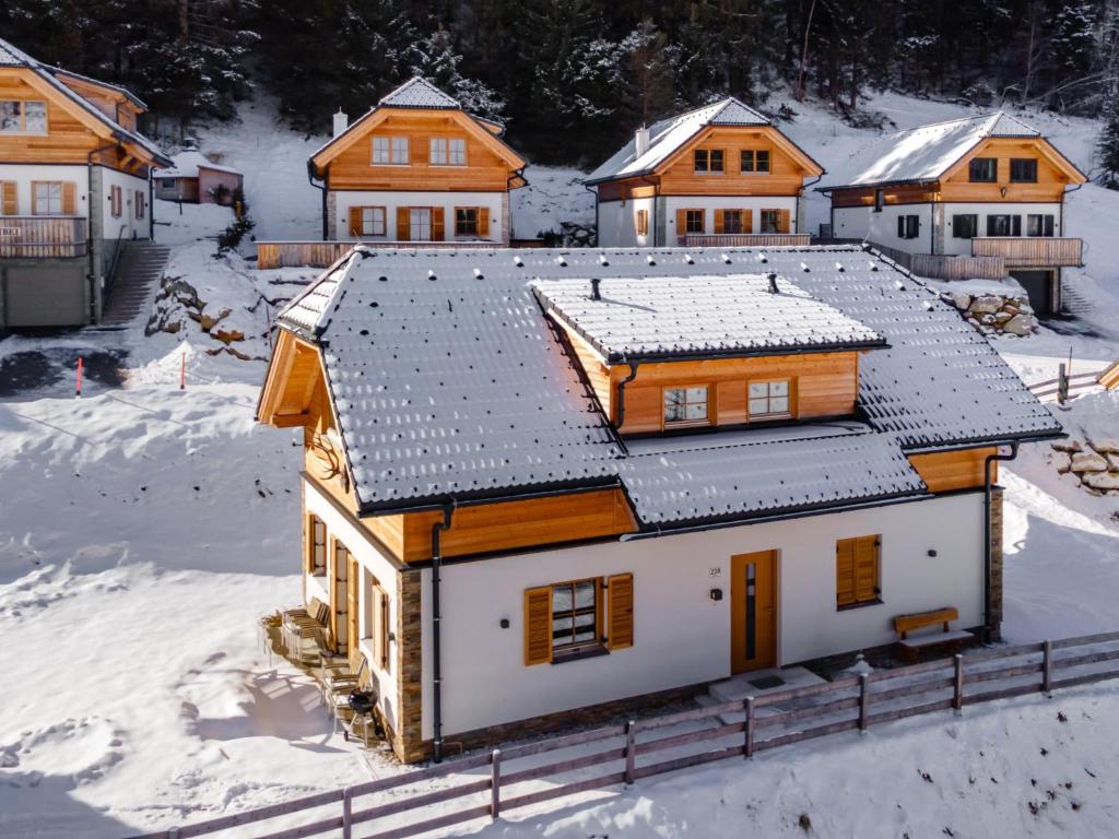 Chalet Pretzel v zimě
