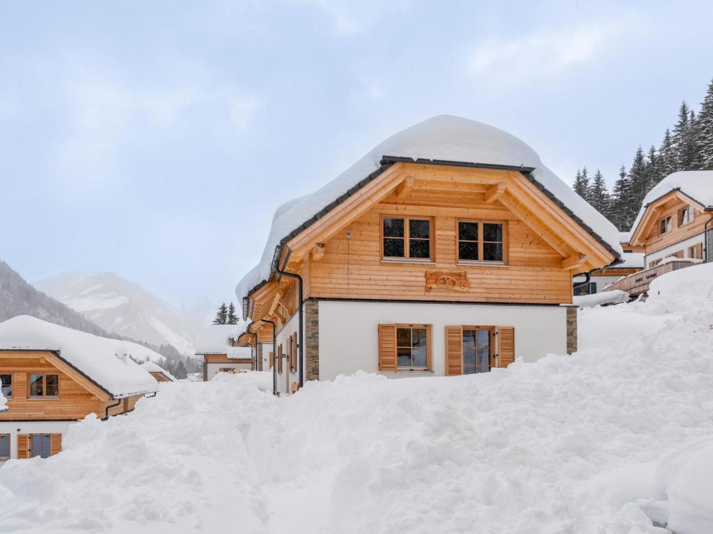Chalet Pretzel v zimě
