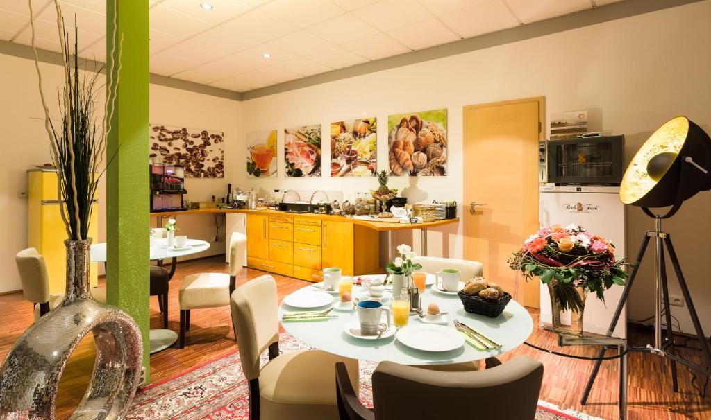 Kuchyň nebo kuchyňský kout v ubytování Wuschl Lounge