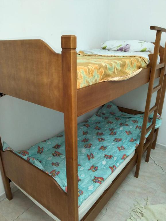 Postel nebo postele na pokoji v ubytování Backpackers Casa De Payaso