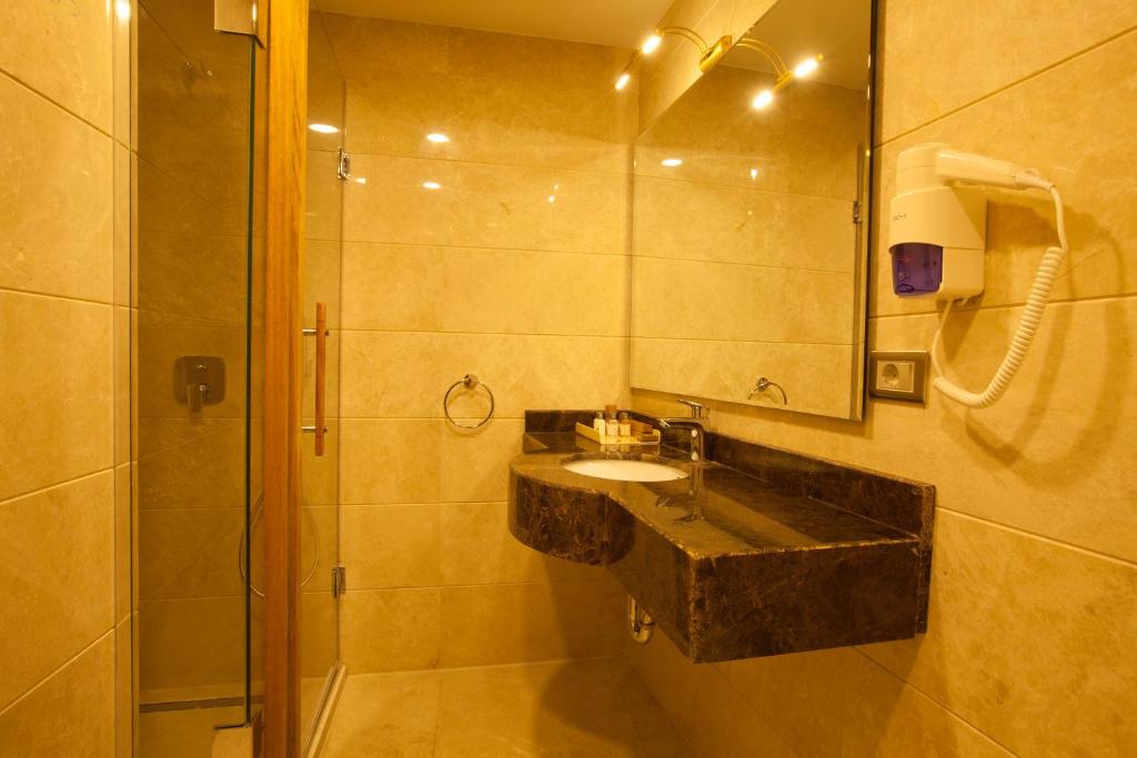 Koupelna v ubytování Beethoven Hotel - Special Category