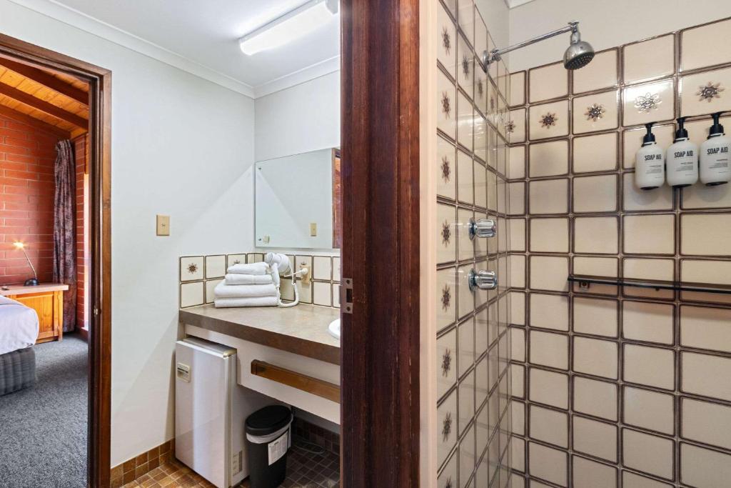 Koupelna v ubytování Econo Lodge Port Augusta