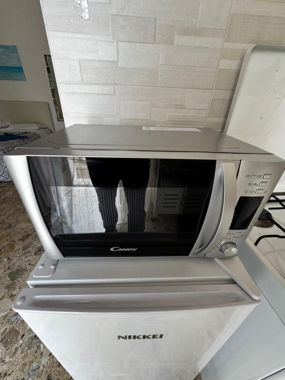 A kitchen or kitchenette at 6 Civico d arte Gargano home
