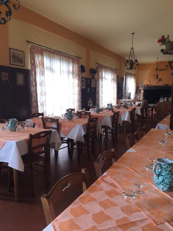 Restaurace v ubytování Albergo Ristorante La Selva