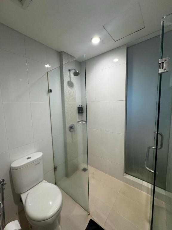 Koupelna v ubytování Laska Hotel Subang