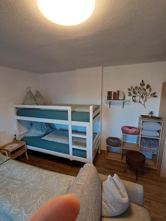 Postel nebo postele na pokoji v ubytování Apartment Rahm