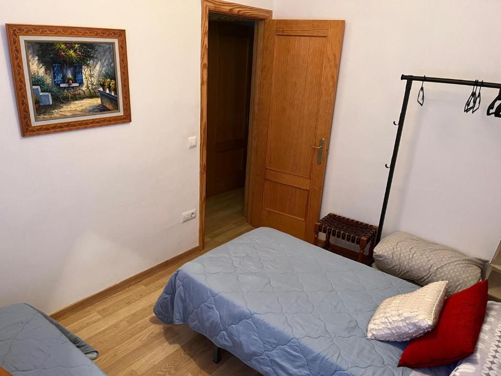 Postel nebo postele na pokoji v ubytování San Miguel