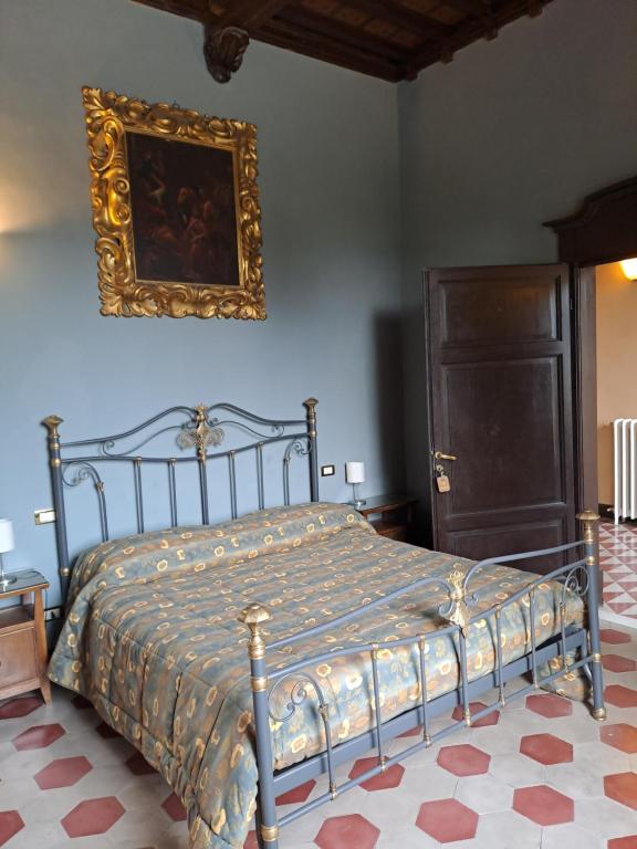 Postel nebo postele na pokoji v ubytování Agriturismo Montecorona