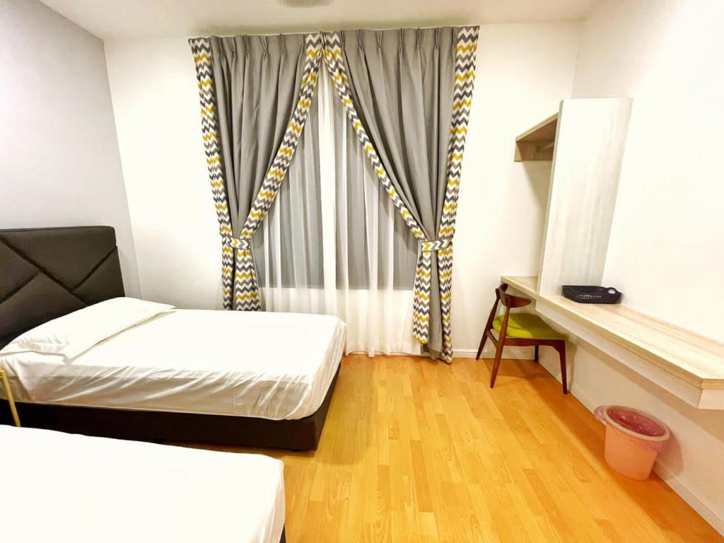 Postel nebo postele na pokoji v ubytování ALEXIS VILLA Whole OR Room