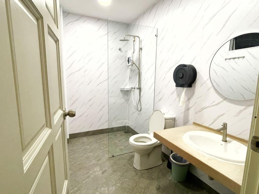 Koupelna v ubytování ALEXIS VILLA Whole OR Room