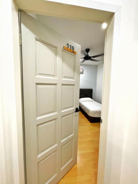 Postel nebo postele na pokoji v ubytování ALEXIS VILLA Whole OR Room