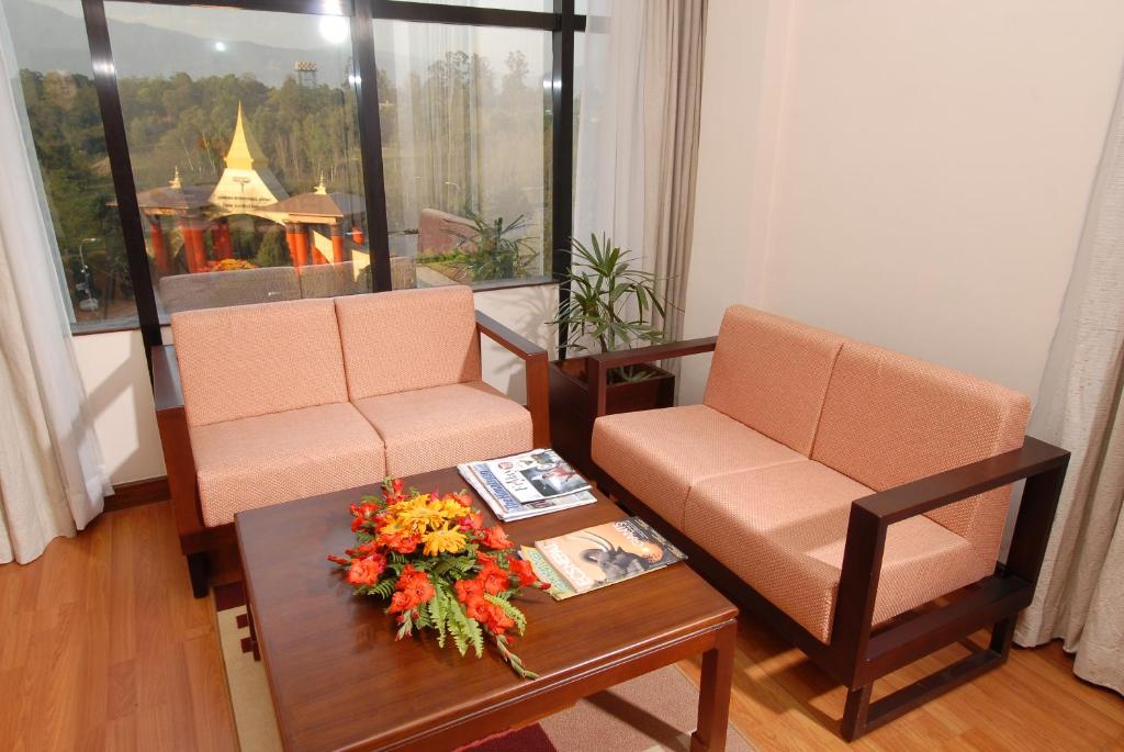 Posezení v ubytování Airport Hotel