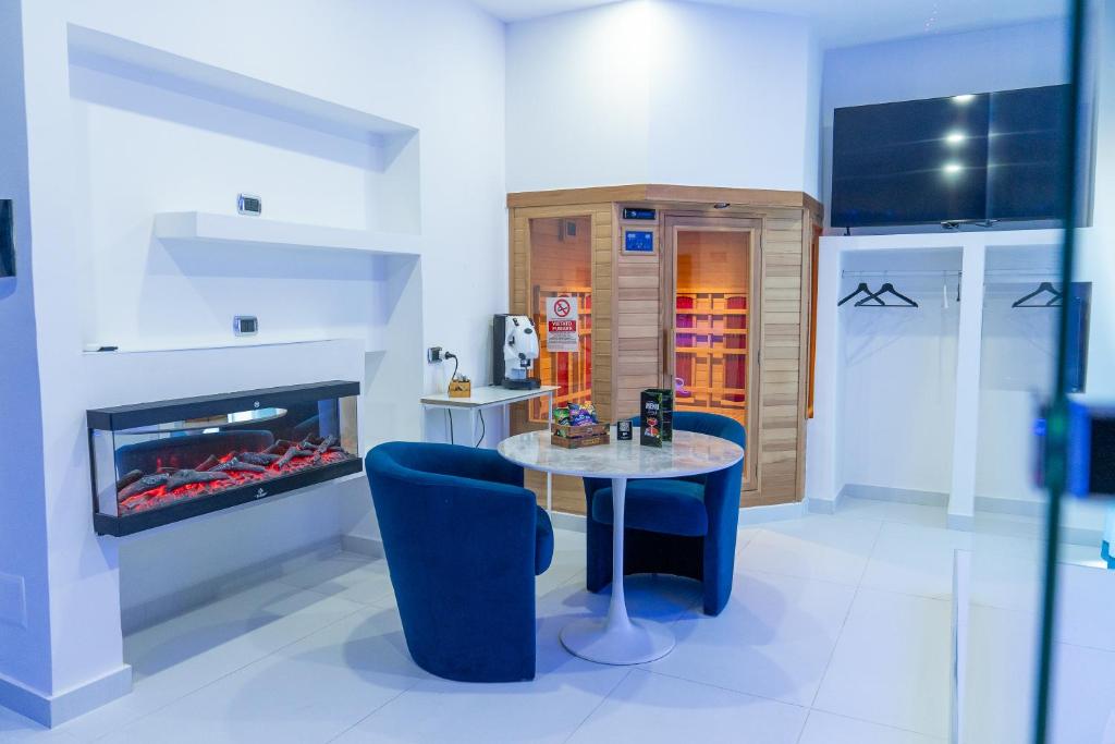 Posezení v ubytování Hotel Paradiso
