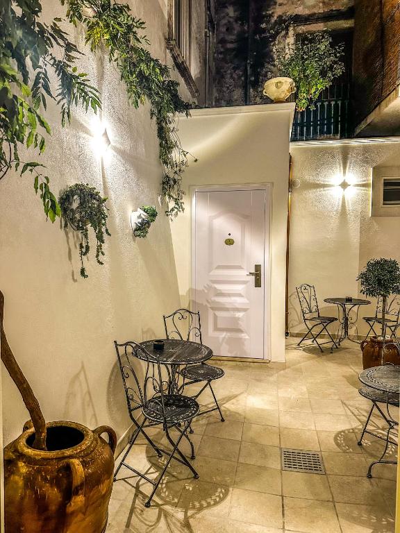 Patio nebo venkovní prostory v ubytování La Corte rooms