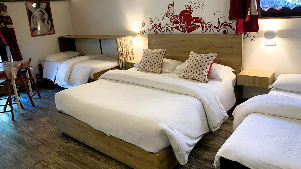 Postel nebo postele na pokoji v ubytování Villa ai Tigli Venezia GUEST HOUSE