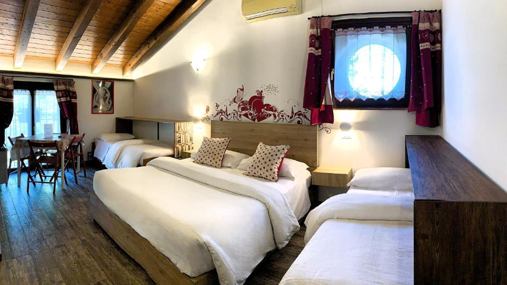 Postel nebo postele na pokoji v ubytování Villa ai Tigli Venezia GUEST HOUSE