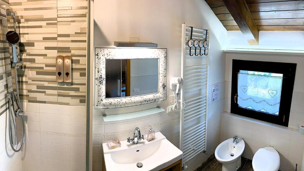 Koupelna v ubytování Villa ai Tigli Venezia GUEST HOUSE