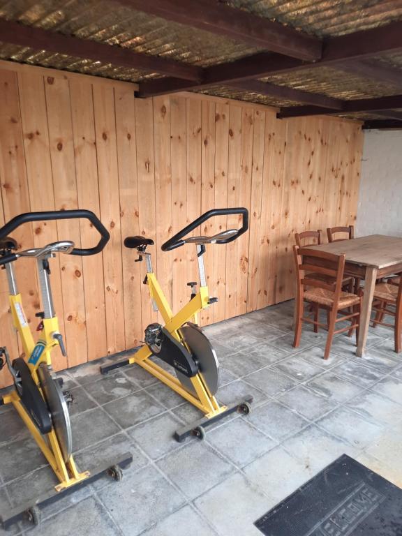 Fitness centrum a/nebo fitness zařízení v ubytování Dea