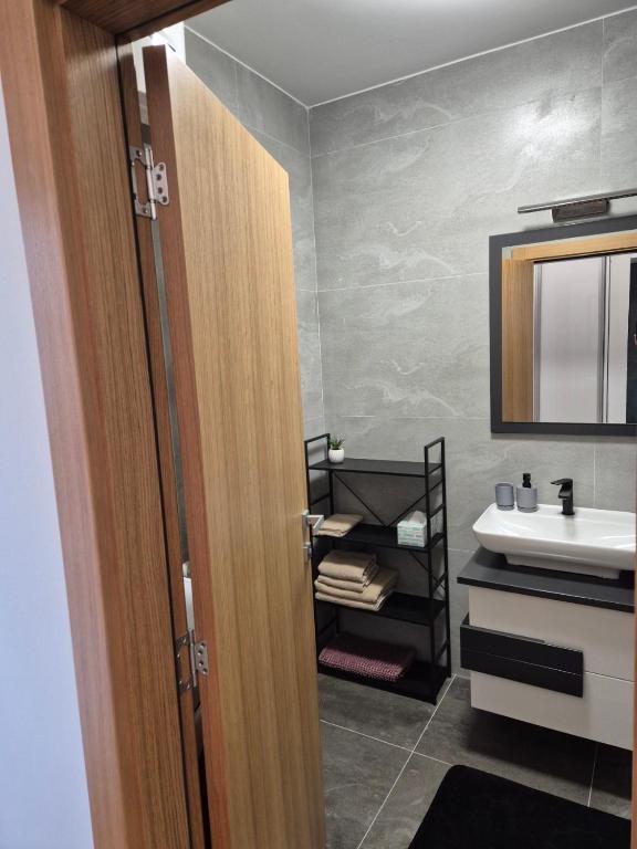 Koupelna v ubytování Apartman Milica