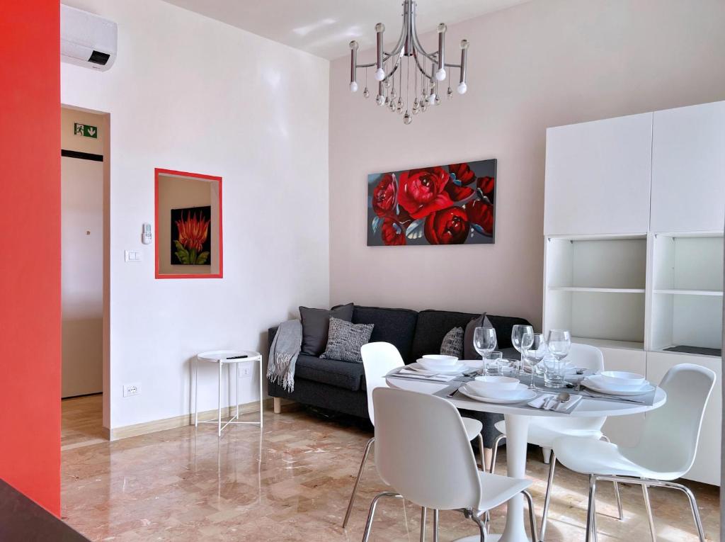 Posezení v ubytování UR-NEST Brodolini