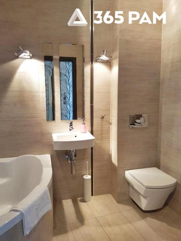 Kúpeľňa v ubytovaní Europa Apartament - 365PAM