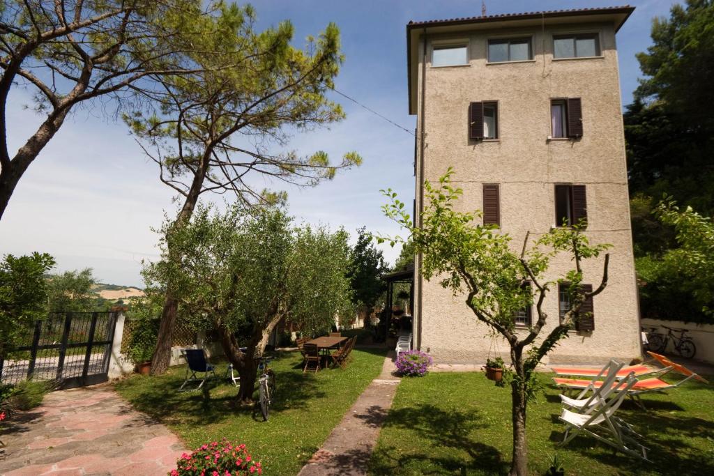 Zahrada ubytování B&B La Torre del Poggio