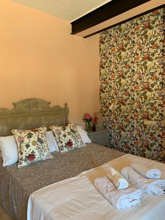 Postel nebo postele na pokoji v ubytování Complejo Rural Lo Arrabal