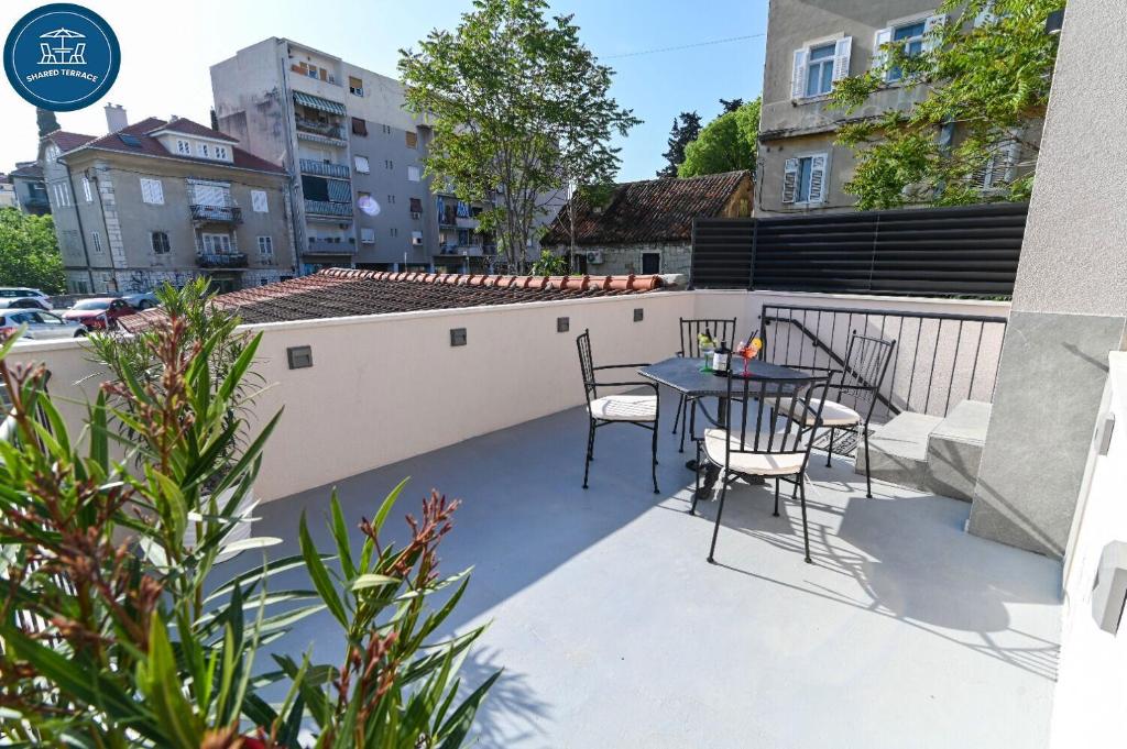 Balkón alebo terasa v ubytovaní Apartment Sani