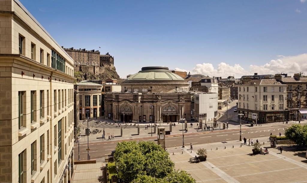 Nespecifikovaný výhled na destinaci Edinburgh nebo výhled na město při pohledu z hotelu