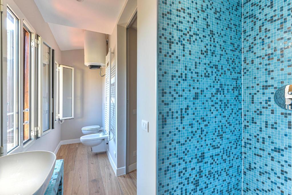 A bathroom at Casa Carol