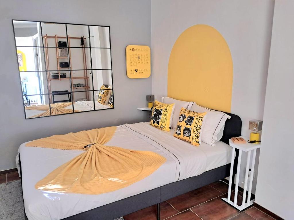 Postel nebo postele na pokoji v ubytování Pillows Peniche B&B