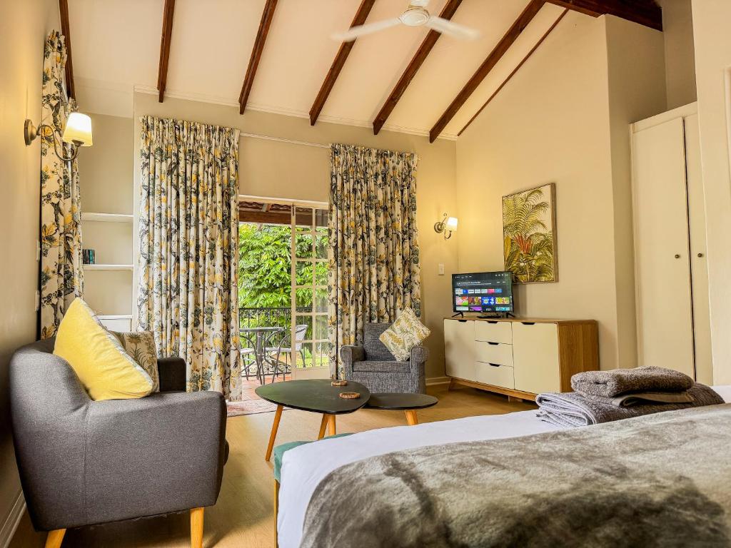 Sjónvarps- og/eða afþreyingartæki á Amoris Guesthouse Randburg II - Darrenwood