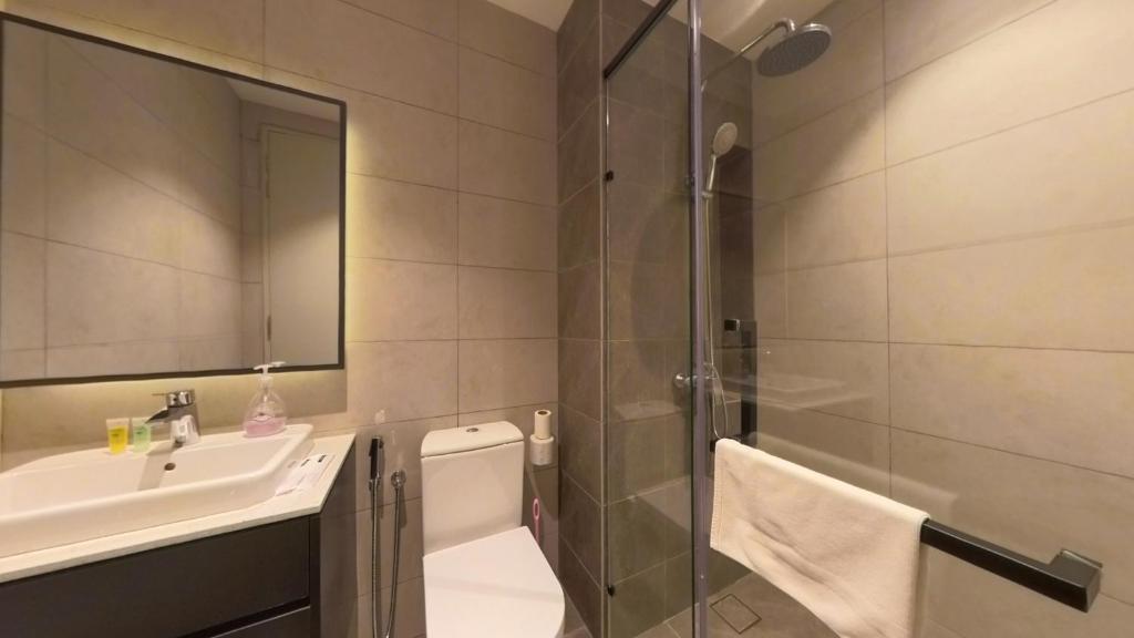 Koupelna v ubytování Axon Residence KLCC - HW HOME