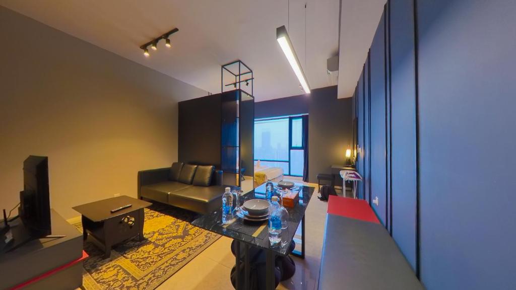 Posezení v ubytování Axon Residence KLCC - HW HOME