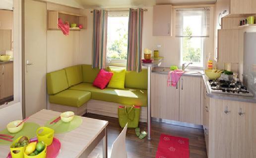 Camping Les Vertes Feuilles - Mobil-home