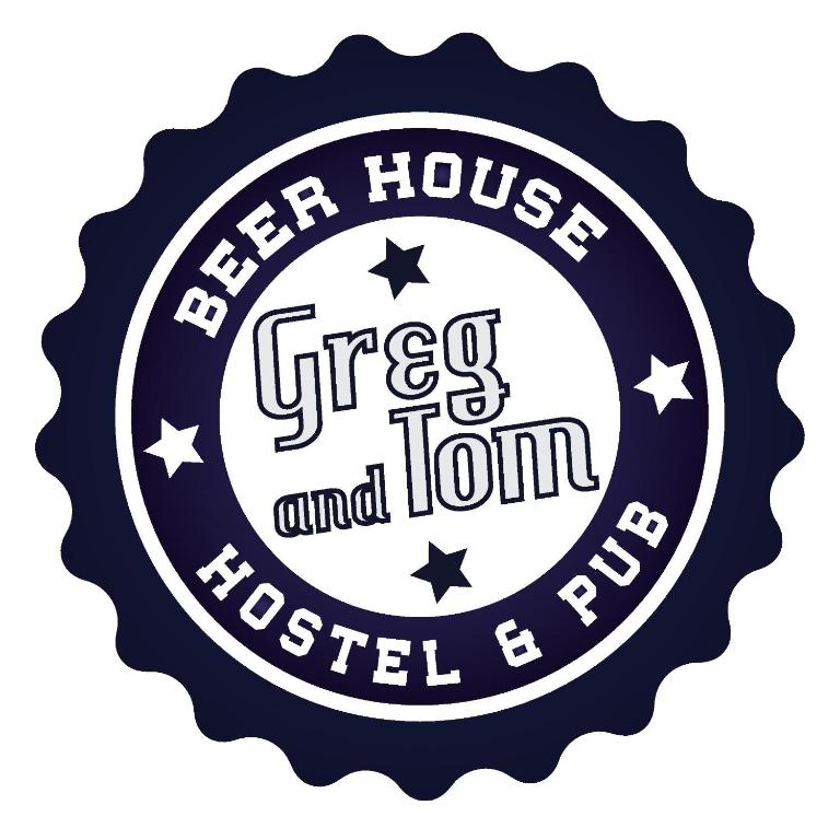 a stamp with the text free house gyp and lothium at Greg&Tom Beer House Hostel in Krakow
