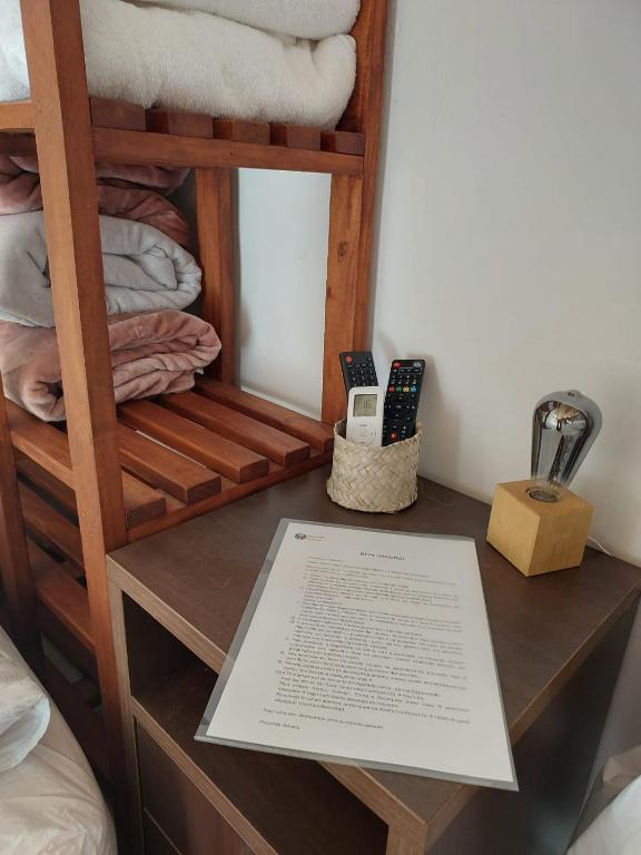 Postel nebo postele na pokoji v ubytování Pousada Athena