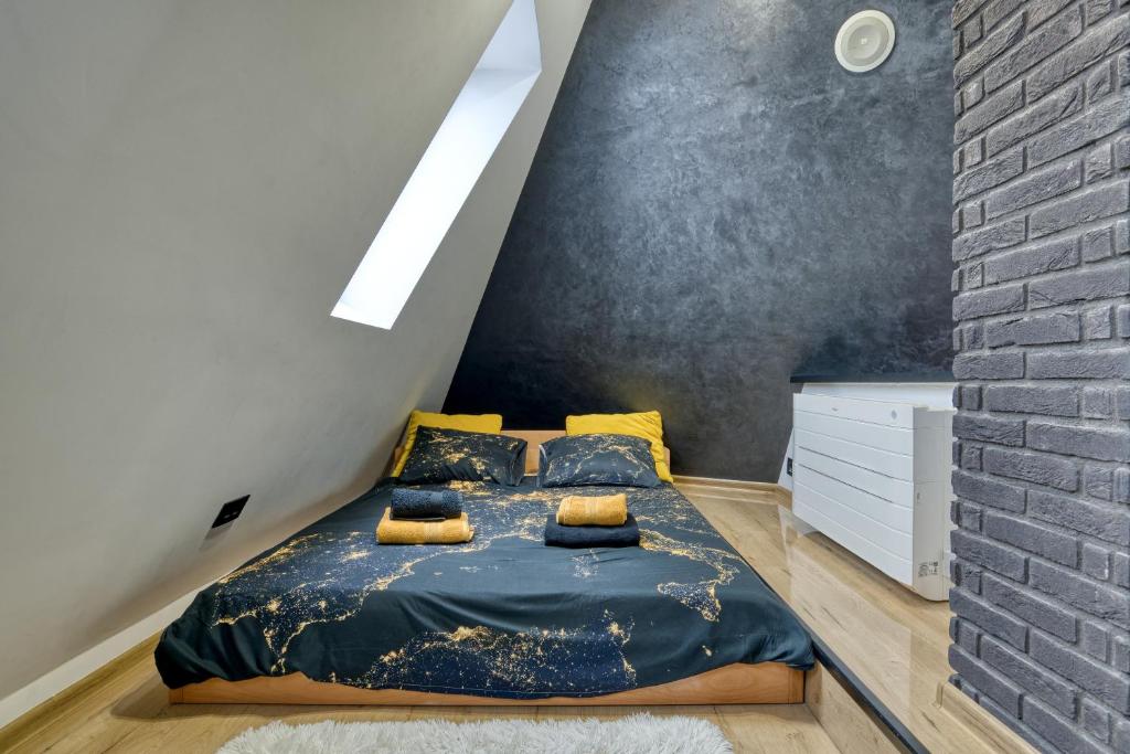 Postel nebo postele na pokoji v ubytování Diamond Hill Veselić