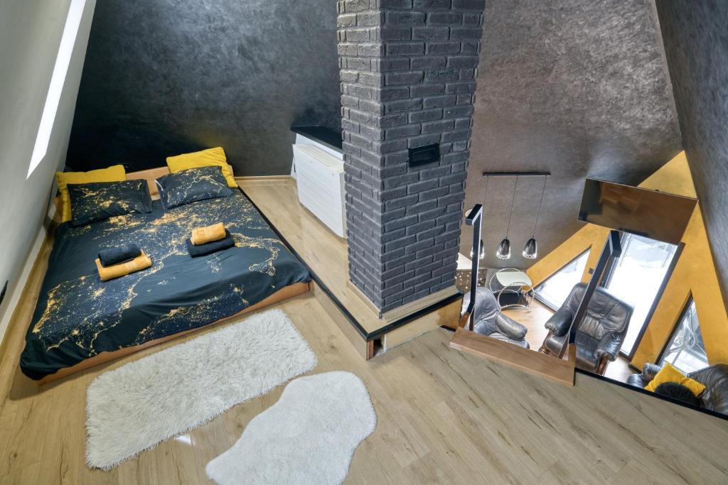 Postel nebo postele na pokoji v ubytování Diamond Hill Veselić