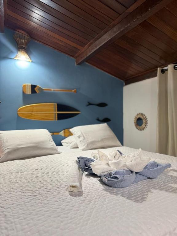 Postel nebo postele na pokoji v ubytování Blue Ocean Flats