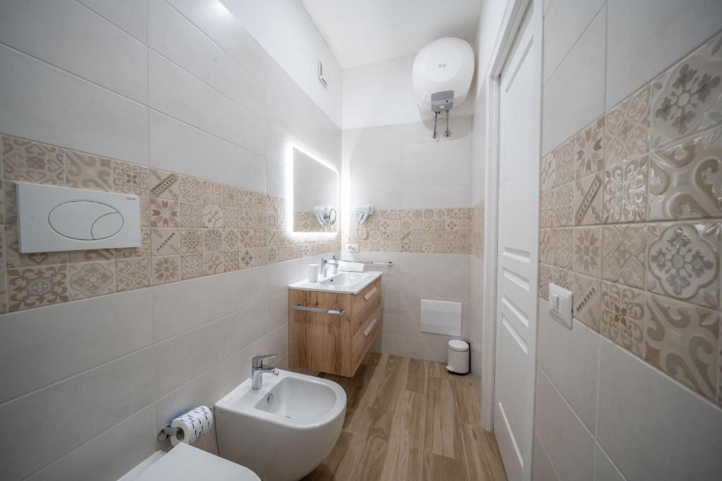 Koupelna v ubytování Masseria Agata