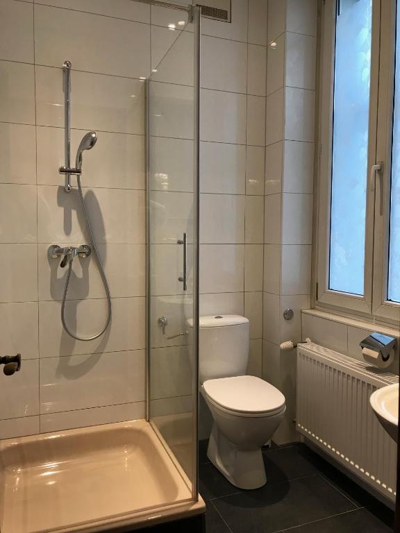 Koupelna v ubytování Cityhotel Ratheiser