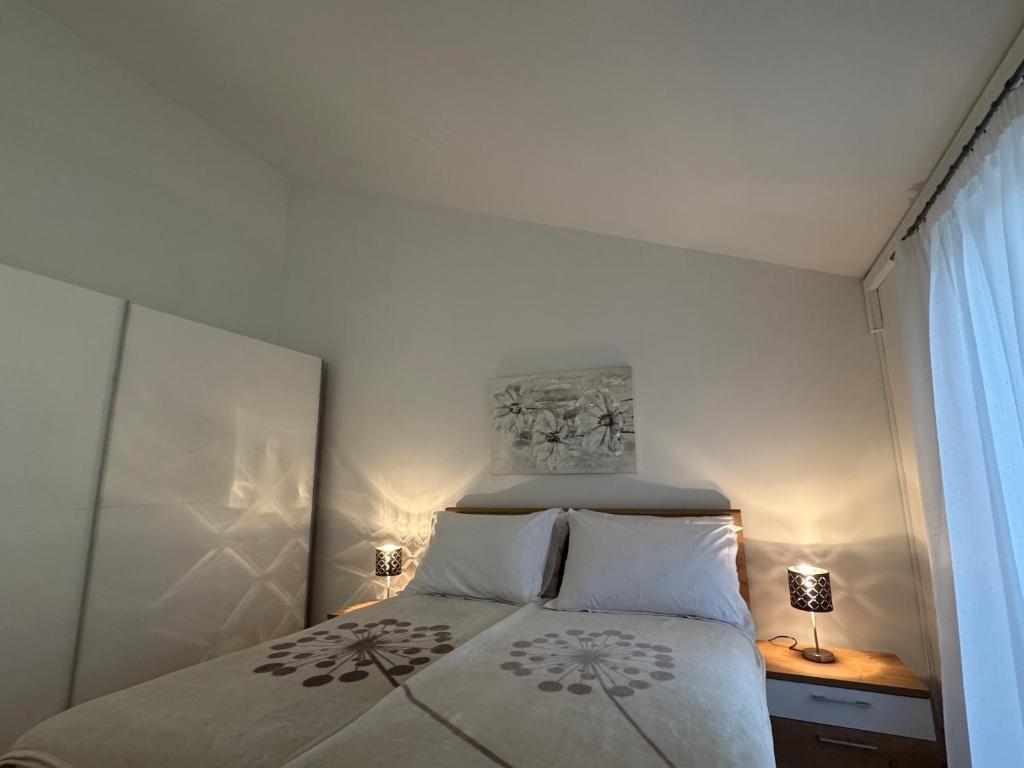 Postel nebo postele na pokoji v ubytování Apartment Pirun